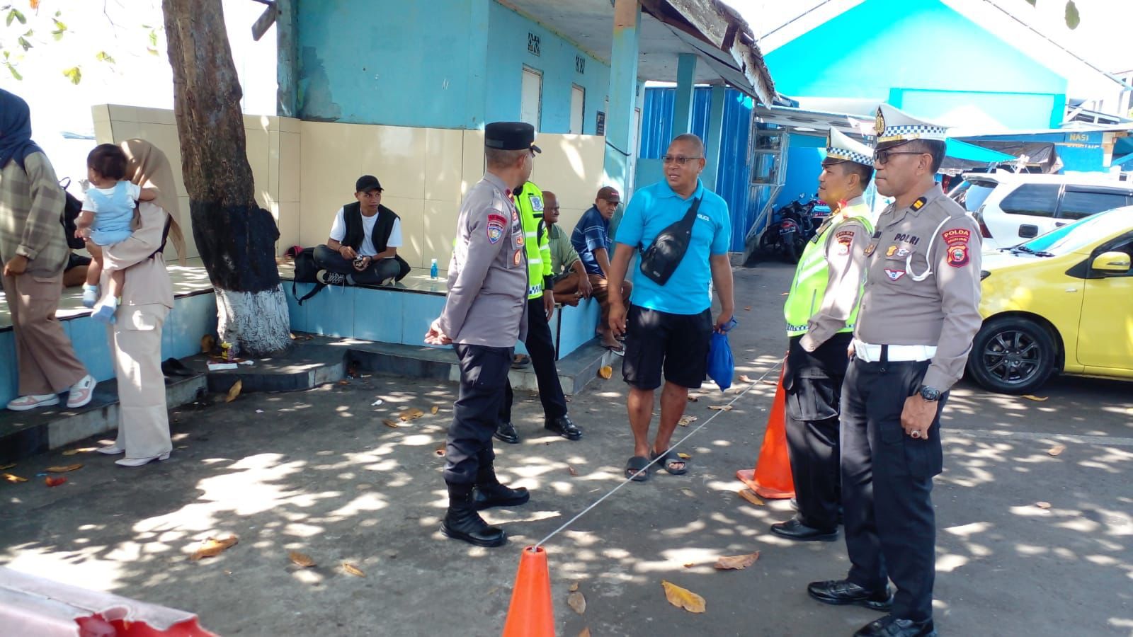 Patroli Ditlantas Polda Malut Upaya Meningkatkan